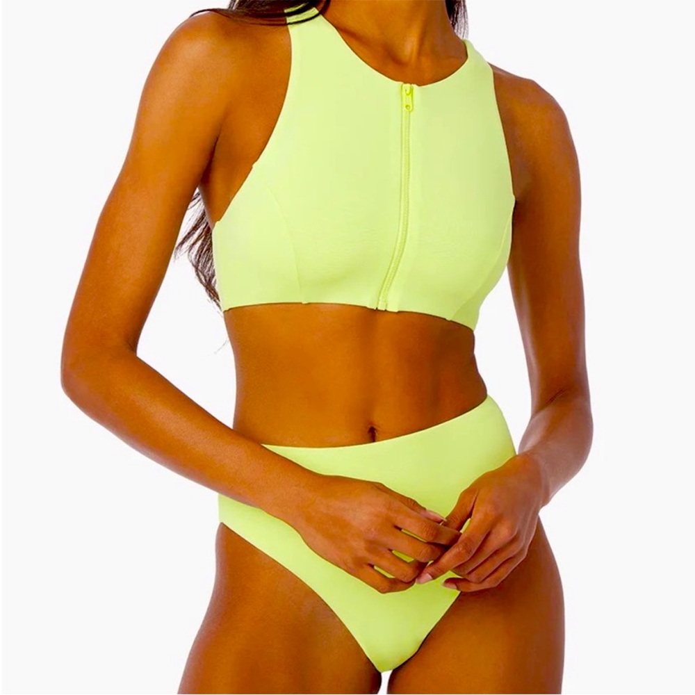 WeWoreWhat Neon Yellow Bikini Set